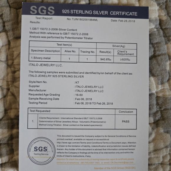 Italo East West Emerald Created White Sapphire Wedding Band 5 1/2 - Picture 7 of 10